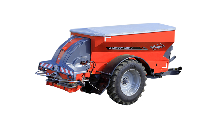 AXENT 100.1, spandiconcime trainati a doppi dischi di spargimento