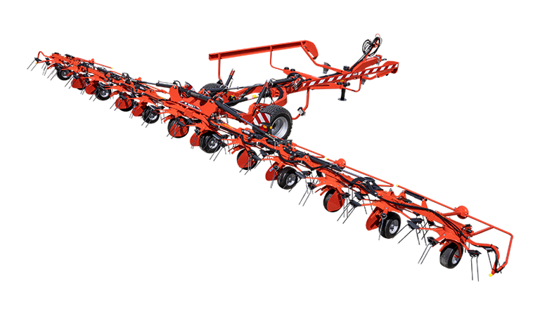 GF 13003 T, voltafieno da 13 metri trainato