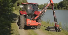 Bracci decespugliatori AGRI-LONGER GII con sicurezza meccanica al lavoro