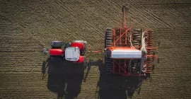 ESPRO 6000 RC al lavoro, vista aerea