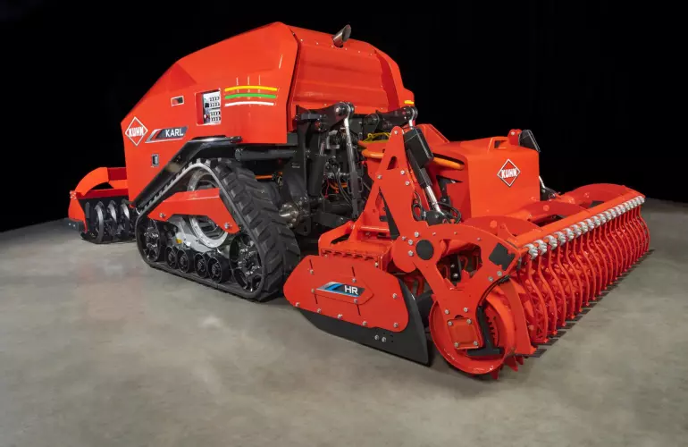 KUHN's vision of autonomous crop production: KARL, a machine that works independently in the field