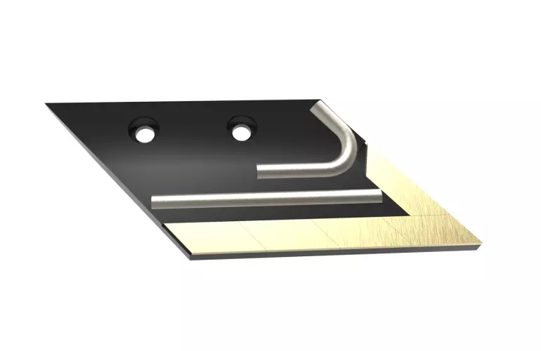 DURAKARB plough skimmer share