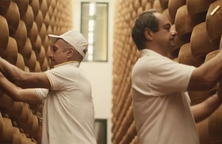 L’antica fattoria caseificio Scalabrini.