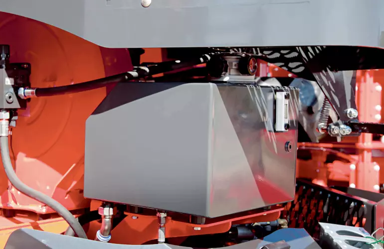 Blocco idraulico regolabile sulla seminatrice ESPRO