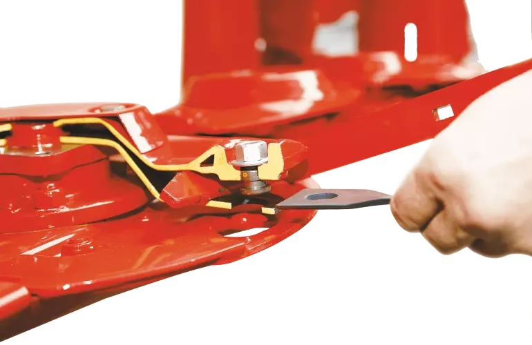 FAST-FIT sistema di sgancio rapido dei coltelli