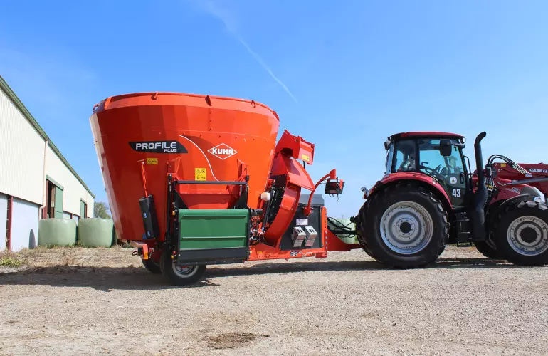 Carro miscelatore PROFILE PLUS 1 DL al lavoro