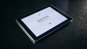 Se connecter à MyKUHN via une tablette