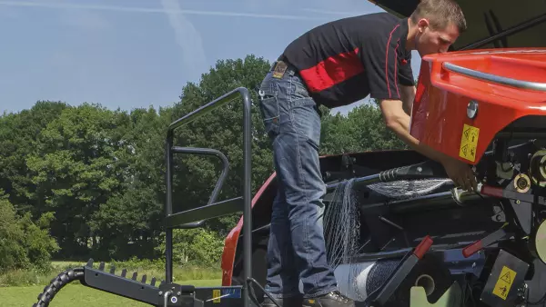 Il legatore a rete con tecnologia «Active Stretch»