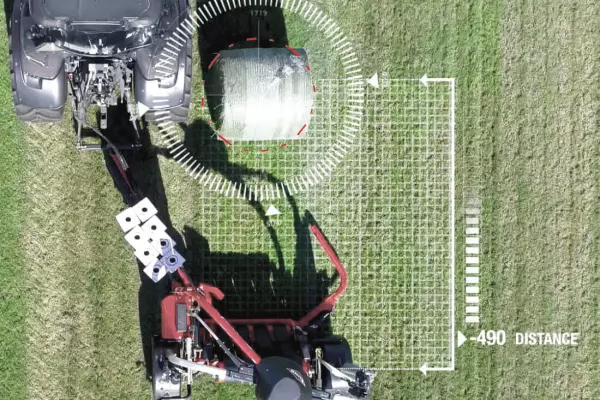 La funzione AUTOLOAD utilizza un laser per rilevare la balla in avvicinamento.