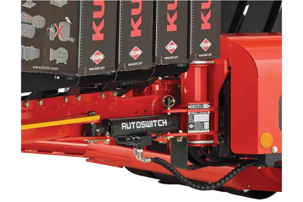 La macchina si apre o si ripiega semplicemente premendo un tasto.