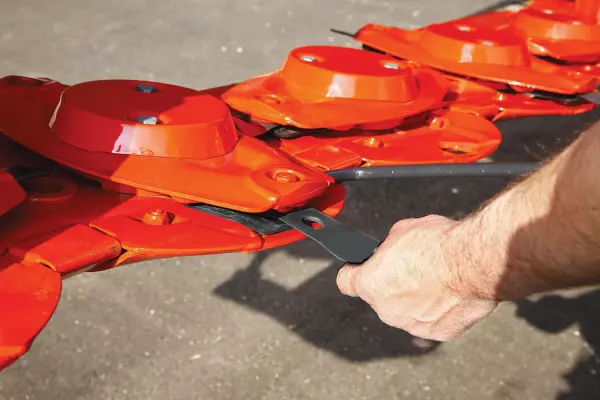 FAST-FIT sistema di sgancio rapido dei coltelli