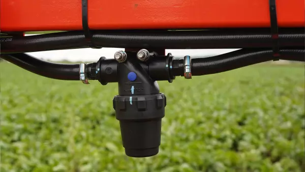 Filtro aspirante trasparente