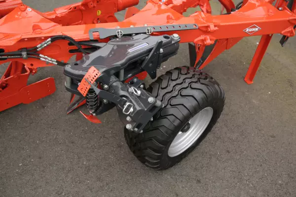 La ruota laterale del MASTER L è integrata il più vicino possibile al telaio, per limitarne la sporgenza