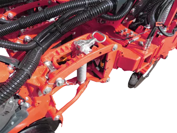 Regolazione della pressione d'interramento