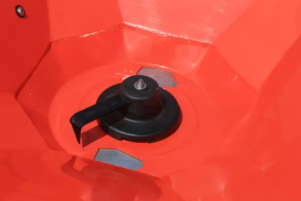 Agitatore a rotazione lenta per un'alimentazione perfetta su tutta la gamma di spandiconcimi MDS .2