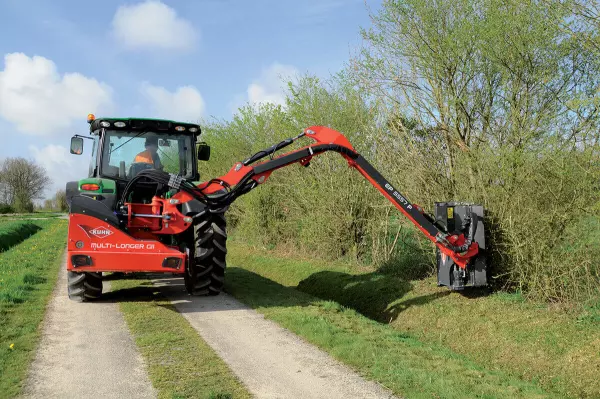 Braccio decespugliatore. KUHN MULTI-LONGER GII 5057 P: il braccio dritto e anche la portata!