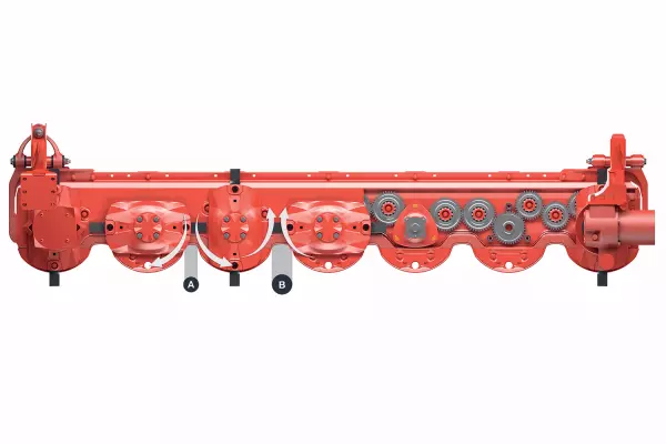 La barra di taglio OPTIDISC ELITE ha diverse caratteristiche esclusive