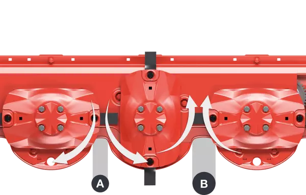 Distanza variabile sulla barra di taglio OPTIDISC ELITE