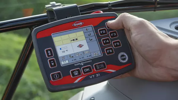 Pannello di controllo T15 staccabile dalla postazione principale