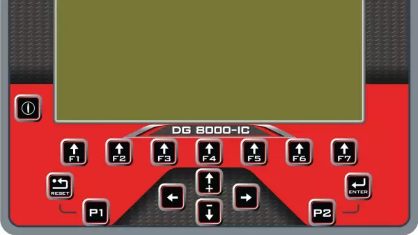 Il terminale KUHN DG8000, abbinato al software DTM PRO, permette di trasferire i dati