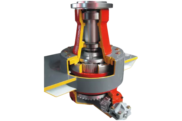 Trasmissione che rappresenta la vasta esperienza e competenza tecnologica di KUHN.