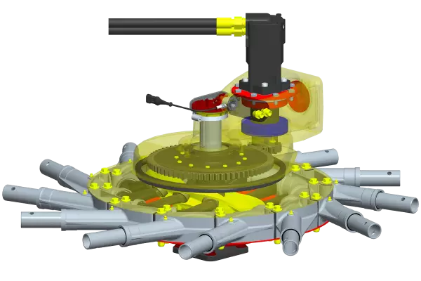 Il GA 13031 è dotato del carter di trasmissione MASTERDRIVE GIII