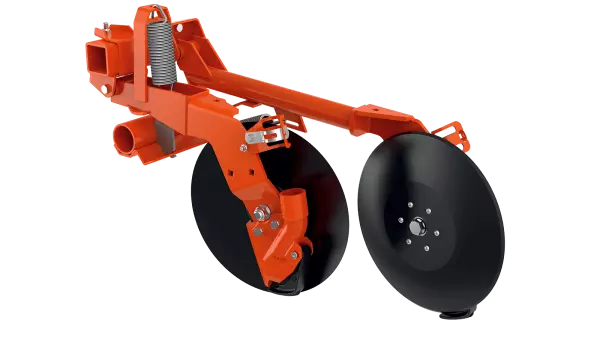 Elementi di semina a disco singolo