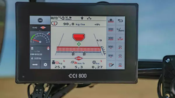 Gestione della semina con il terminale CCI 800