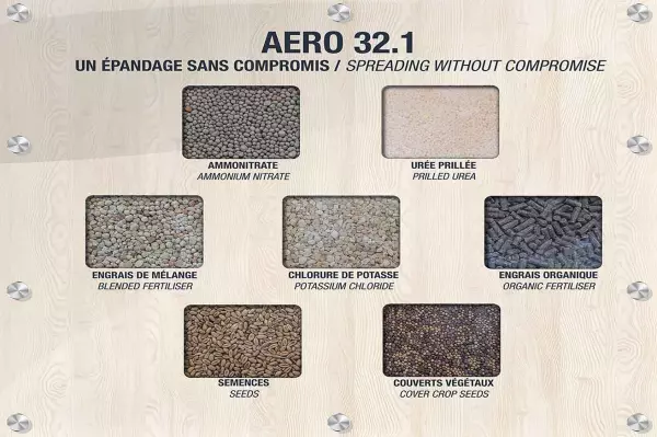 Fertilizzanti fini, leggeri o composti