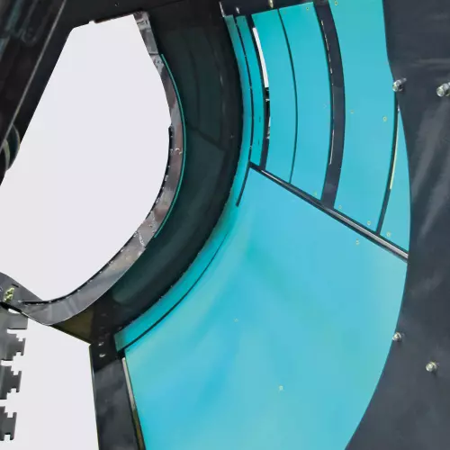 Le piastre in Teflon riducono l'attrito.