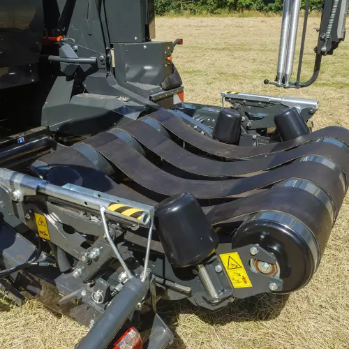 Il sistema integrato di pesatura delle balle fornisce un feedback in tempo reale sul peso della balla.