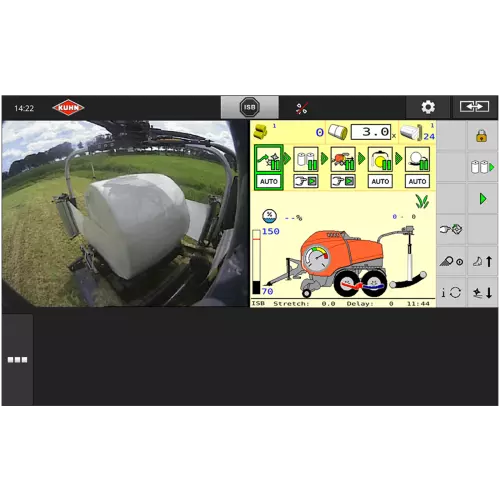 Terminale CCI 1200 ISOBUS con display touchscreen a colori da 12,1''