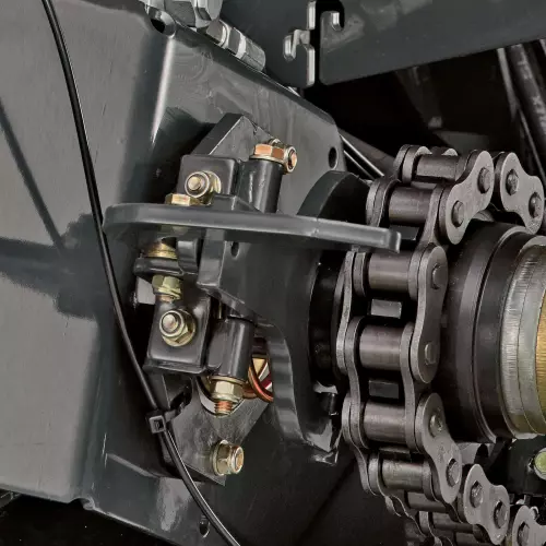 Disinnesto manuale della trasmissione del rotore