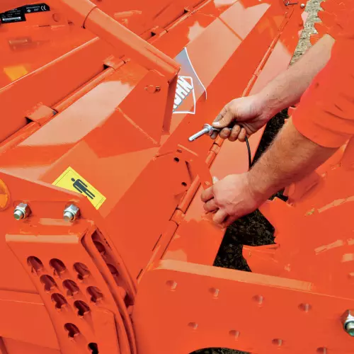 Configurazione del cofano posteriore delle frese EL