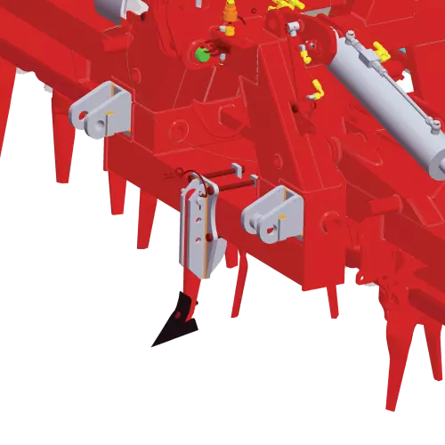 Ancora centrale per erpici KUHN