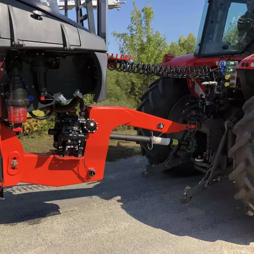 Timone alto con occhione da 40 mm