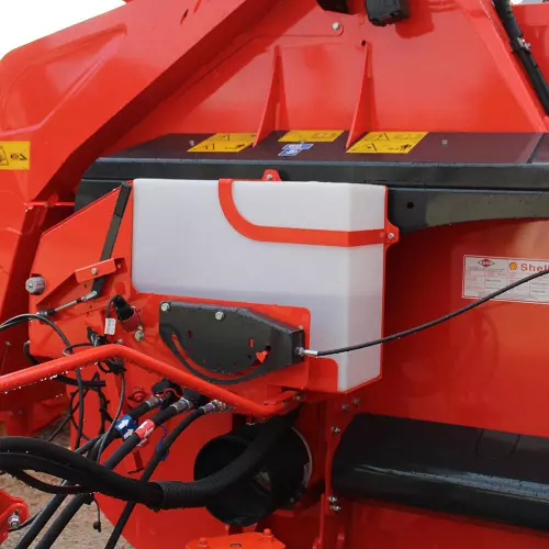 Accélérateur de dépose de la poussière lors du paillage CLEANSTRAW