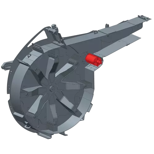 Vista 3D del sistema ROTOFLEX