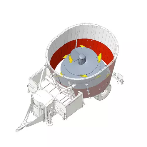 K-NOX repousse les limites de l'usure due à l'abrasion et à l'acidité des ensilages