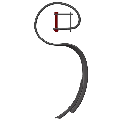 Il dente a S vibrante è la parte centrale del PROLANDER. Distribuiti su 4 o 5 file, i denti da 70 x 12 mm sono particolarmente adatti alla creazione di false semine per la distruzione meccanica delle erbe infestanti. Garantiscono infatti una miscelazione omogenea e lavorazione di tutta la superficie e la realizzazione di terreni fini per favorire una rapida miscelazione del residuo e la nascita delle erbe infestanti.