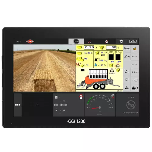 Tutte le presse ad alta densità LSB di KUHN, sono compatibili ISOBUS