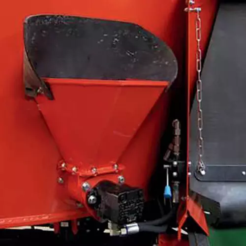 Trappe à minéraux avec vis d'incorporation