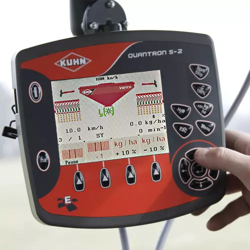 La centralina QUANTRON S-2 è in grado di gestire la regolazione elettronica del dosaggio