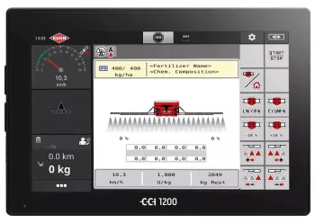 Compatibilità ISOBUS: CCI 1200