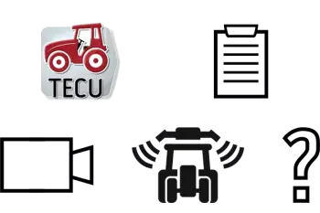 Le diverse applicazioni CCI sono incluse di serie sul terminale ISOBUS CCI 1200