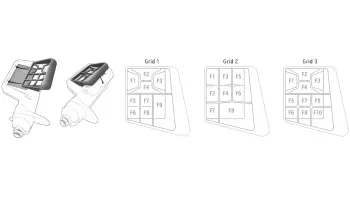 Cambiate griglia in pochi secondi sul vostro joystick ISOBUS CCI A3 innovativo per un maggiore comfort e più funzioni.