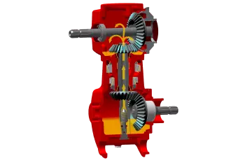 La testa GYRODINE rende le manovre più semplici e offre all'utilizzatore un comfort ottimale