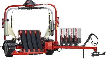 Profilo del fasciatore RW 1810 per balle tonde in linea ad alta capacità