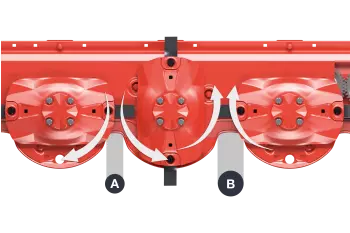La barra di taglio OPTIDISC ELITE offre un'eccellente qualità di taglio