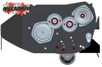Trasmissione meccanica brevettata MECADRIVE: tutta l'esperienza KUHN !